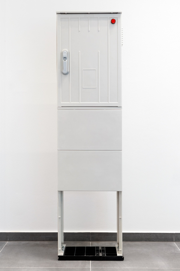 Control Cabinet on socket front view