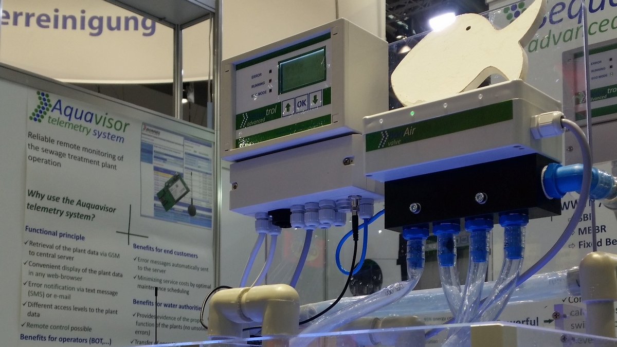 IFAT 20218 presenting new Control Units