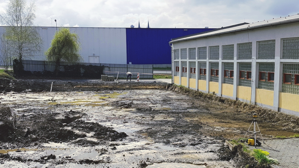 Construction work for new Production hall