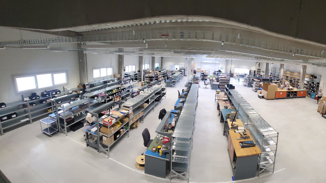 New Production Hall 2024 inside