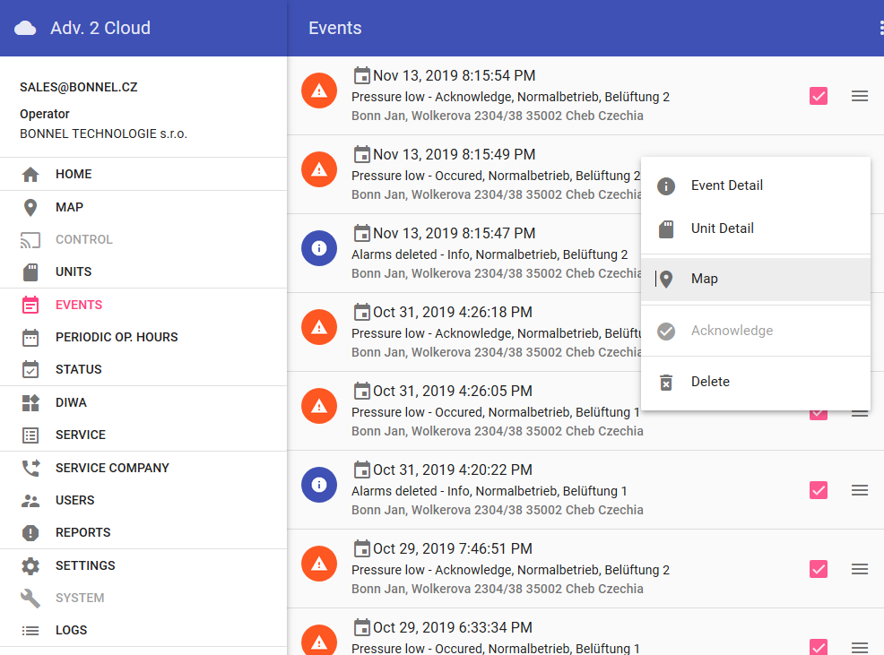 Cloud-based Telemetry Desktop Layout Events
