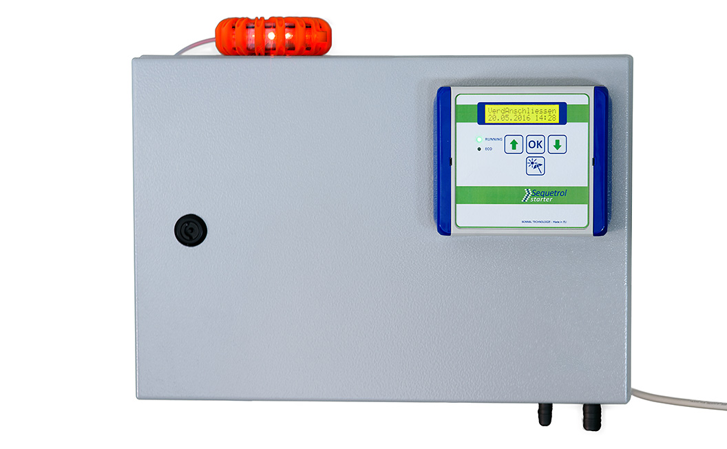 Control Cabinet with BonFlash Small Control Cabinet with BonFlash and Sequetrol starter